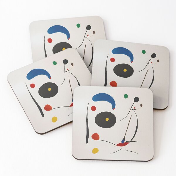 Item preview, Joan Miro Inspried Abstract Half Face  designed and sold by bettypure.