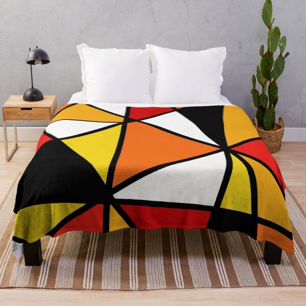 Item preview, Bauhaus Diagonal on Fire designed and sold by SoshanaC.