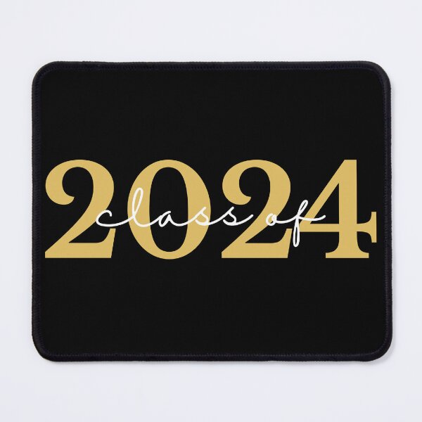 Item preview, Class Of 2024. Simple Typography 2024 Design for Class Of/ Graduation Design. Gold and White designed and sold by That Cheeky Tee.