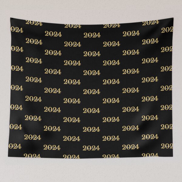 Item preview, Class Of 2024. Simple Typography 2024 Design for Class Of/ Graduation Design. Gold and White designed and sold by That Cheeky Tee.