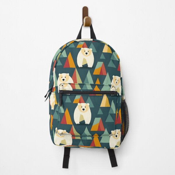 Item preview, Bear Pattern Abstract Geometric Animals designed and sold by LynZorHome.