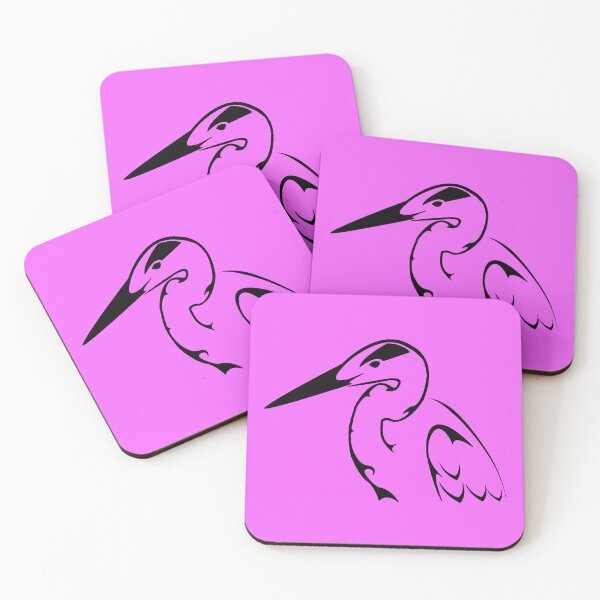 Item preview, Heron on Pink designed and sold by SkyeNotions.