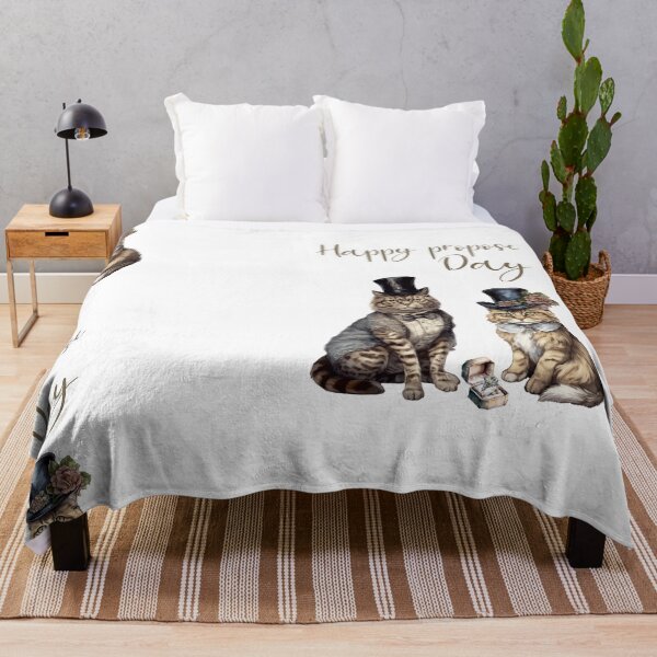 Item preview, Purr-fect Love: Charming Cats on Propose Day designed and sold by Anastasiia Yurevych.