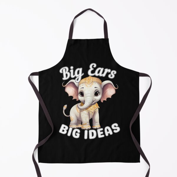 Item preview, Big Ears, Big Ideas designed and sold by ElephantVibes.