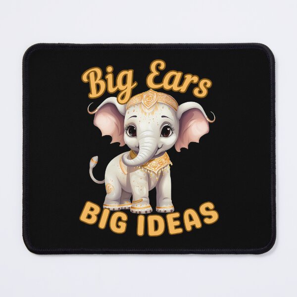Item preview, Big Ears, Big Ideas. elephant lover designed and sold by ElephantVibes.