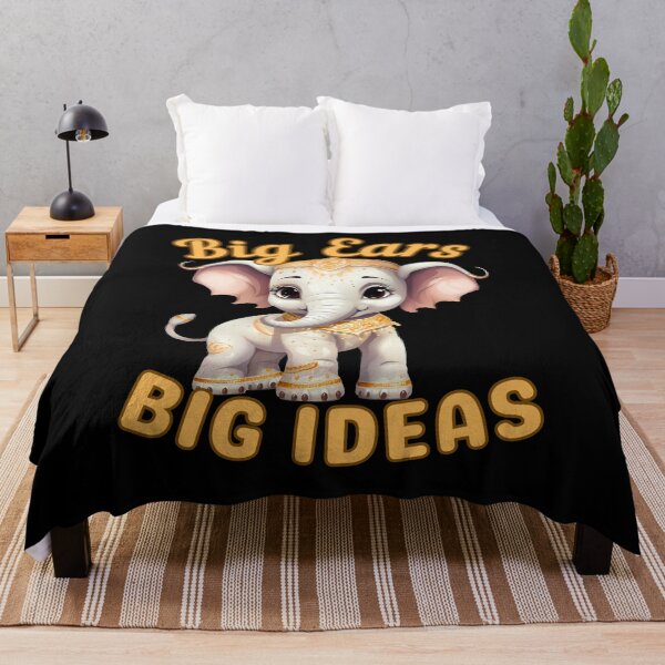 Item preview, Big Ears, Big Ideas. elephant lover designed and sold by ElephantVibes.
