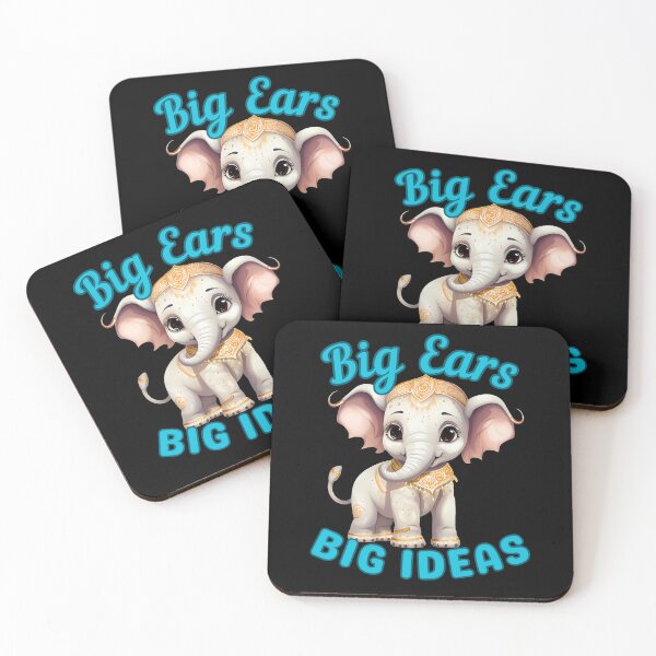 Item preview, Big Ears, Big Ideas. funny elephant designed and sold by ElephantVibes.