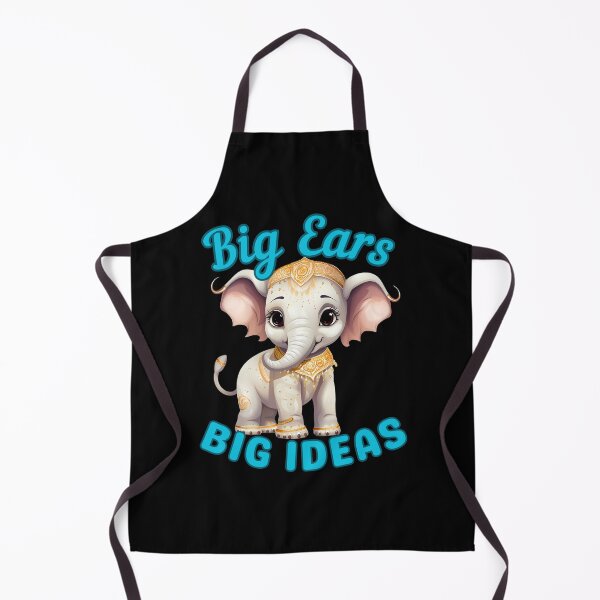 Item preview, Big Ears, Big Ideas. funny elephant designed and sold by ElephantVibes.