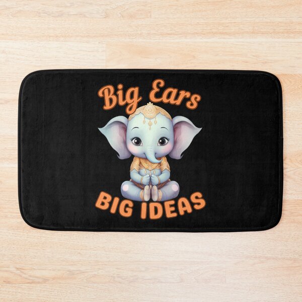 Item preview, Big Ears, Big Ideas. african elephant designed and sold by ElephantVibes.