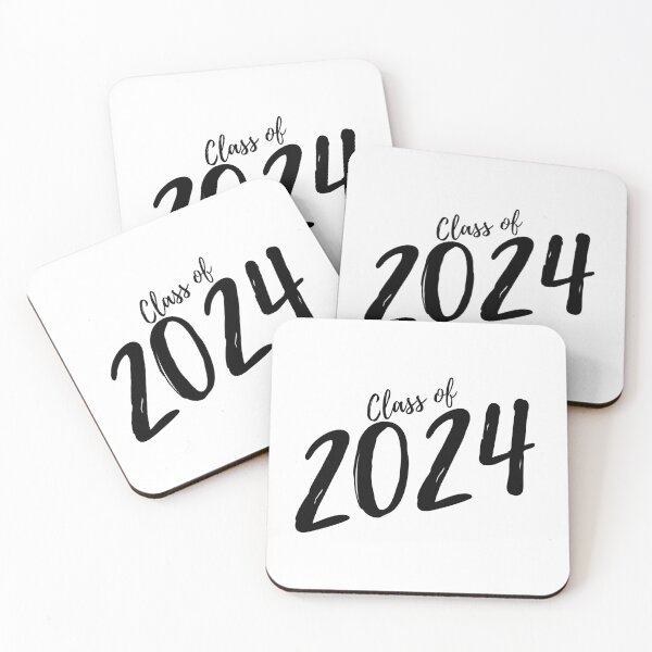 Item preview, Class Of 2024. Simple Typography 2024 Design for Class Of/ Graduation Design. Black Script designed and sold by That Cheeky Tee.