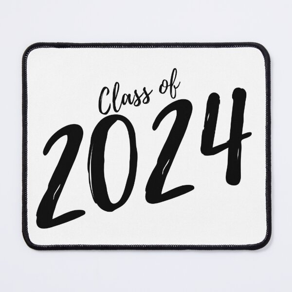 Item preview, Class Of 2024. Simple Typography 2024 Design for Class Of/ Graduation Design. Black Script designed and sold by That Cheeky Tee.