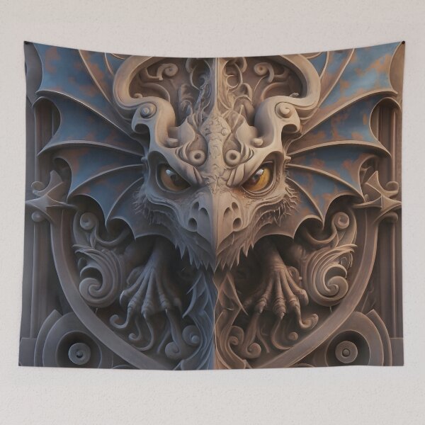 Item preview, Medieval Gargoyle Dragon Stone designed and sold by DragonRealms.