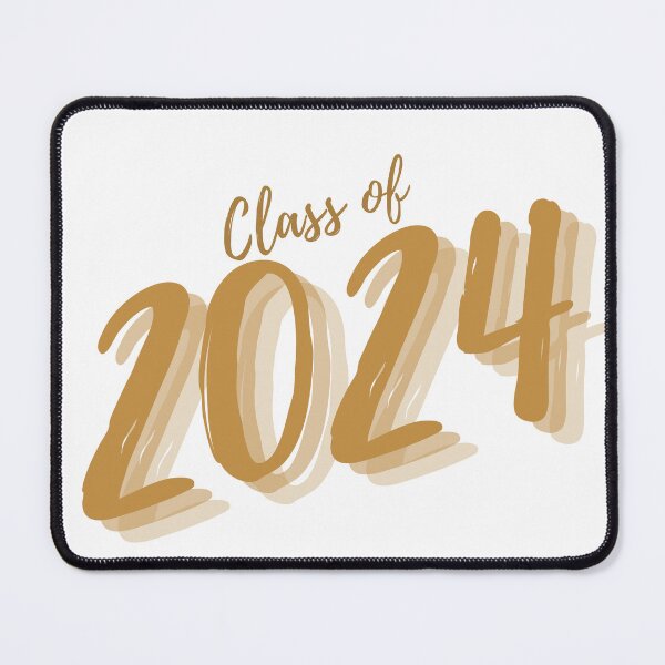 Item preview, Class Of 2024. Simple Typography 2024 Design for Class Of/ Graduation Design. Gold Script designed and sold by That Cheeky Tee.