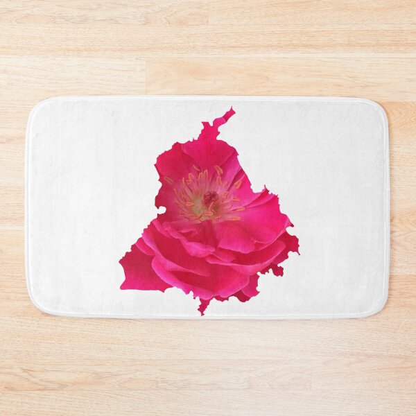 Item preview, Pink Map of Punjab designed and sold by PurpleClouds26.