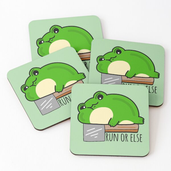 Item preview, Frog with knife  designed and sold by Quacktails.