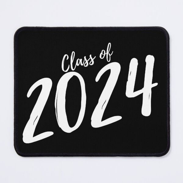 Item preview, Class Of 2024. Simple Typography 2024 Design for Class Of/ Graduation Design. White Script designed and sold by That Cheeky Tee.