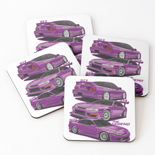 Item preview, Purple Legendary Silvia S13 S14 S15 - Timeless Automotive Heritage Art designed and sold by carvect-id.
