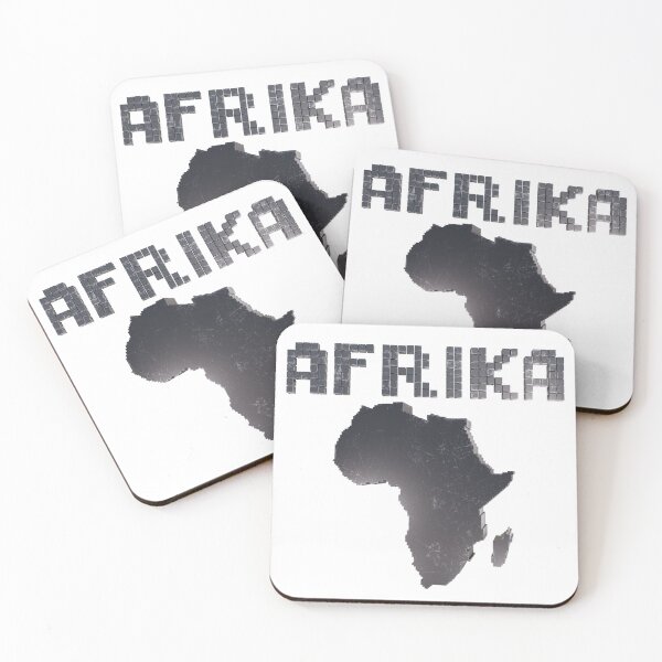 Item preview, Pixel Africa - Black designed and sold by Aterla.