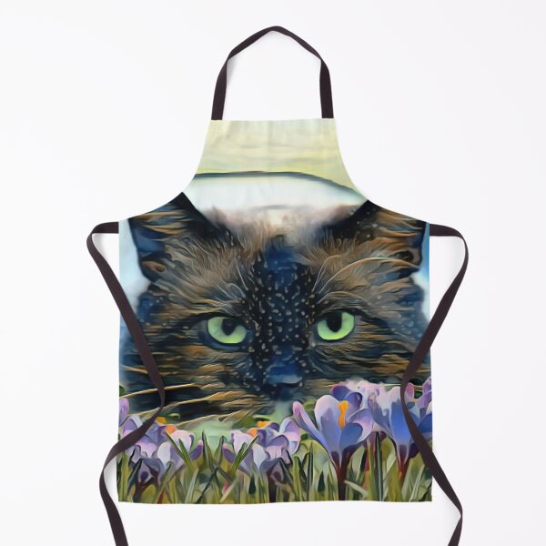 Item preview, Siamese Cat In Spring Flowers designed and sold by Heathermarie321.