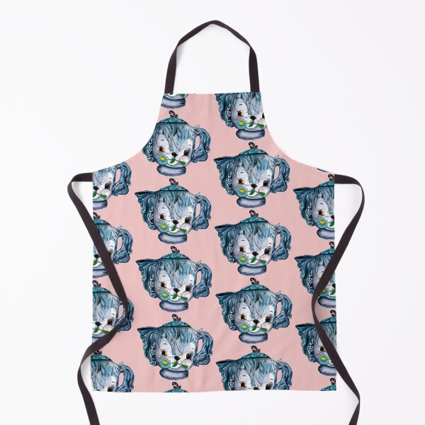 Item preview, Midcentury blue puppy teapot designed and sold by The kitschy Citrus.