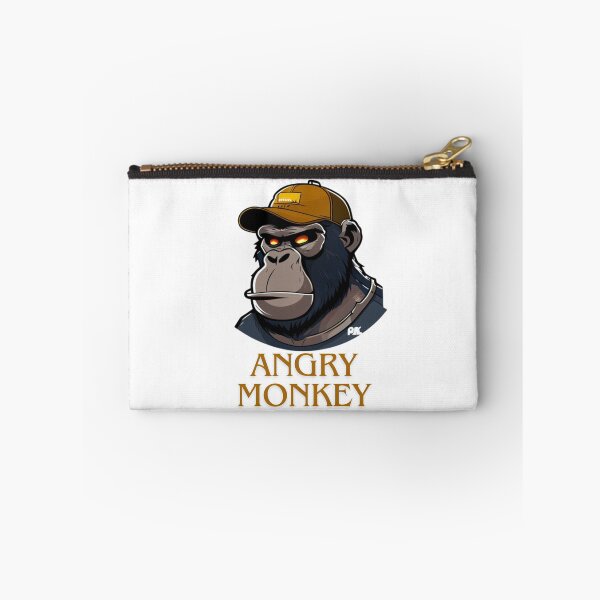 Item preview,  angry monkey, funny, cute, animal, meme, monkeyt, animals, love, retro, vintage, summer, nature, flowers, kawaii, blue, aesthetic, quotes, trendy, happy, yellow, quote designed and sold by albertotv250.
