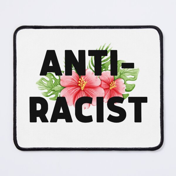 Aperçu de l'œuvre Antiraciste avec des fleurs créée et vendue par karabullock.