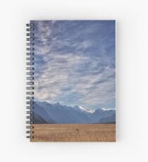 The Road to Milford, New Zealand Spiral Notebook