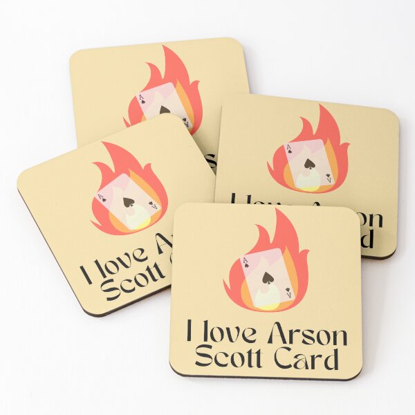 Item preview, I love Arson Scott Card designed and sold by dragonlisperer.