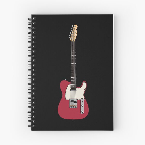 Item preview, Coloured Telecaster (Candy Red) - White Pickguard and Rosewood Fretboard designed and sold by halveflower.
