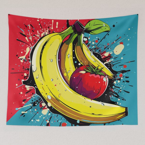 Item preview, Bananas Pop Art 1 designed and sold by AstroRisq.