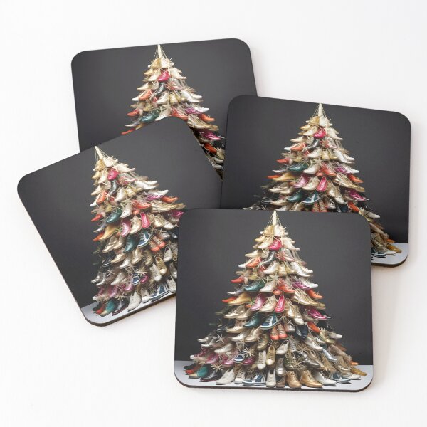 Item preview, christmas tree made of womens shoes designed and sold by dcrc.