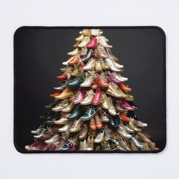 Item preview, christmas tree made of womens shoes designed and sold by dcrc.