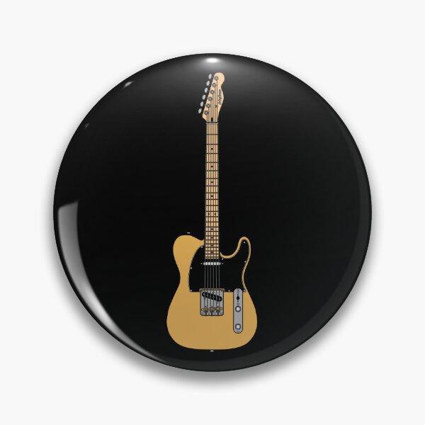 Item preview, Coloured Telecaster (B. Blonde) - Black Pickguard and Maple Fretboard designed and sold by halveflower.