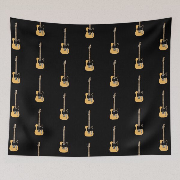Item preview, Coloured Telecaster (B. Blonde) - Black Pickguard and Maple Fretboard designed and sold by halveflower.