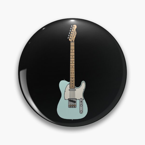 Item preview, Coloured Telecaster (Light Blue) - White Pickguard and Maple Fretboard designed and sold by halveflower.