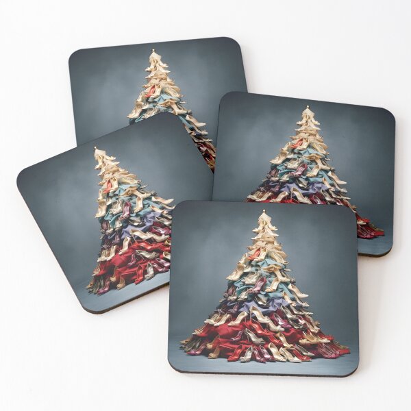 Item preview, christmas tree made of womens shoes designed and sold by dcrc.