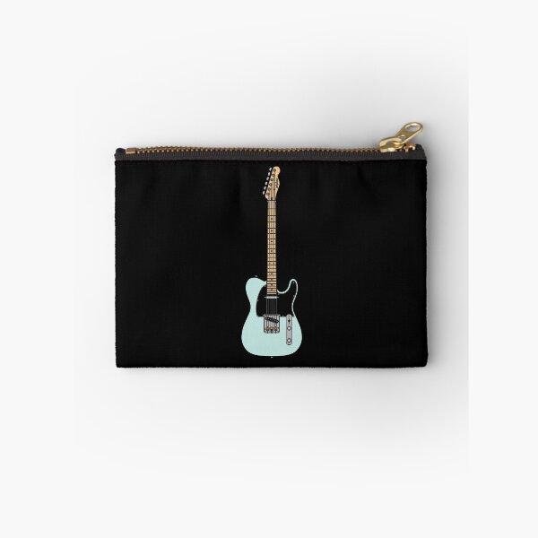 Item preview, Coloured Telecaster (Light Blue) - Black Pickguard and Maple Fretboard designed and sold by halveflower.