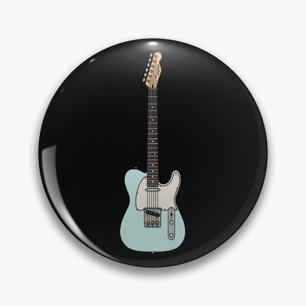 Item preview, Coloured Telecaster (Light Blue) - White Pickguard and Rosewood Fretboard designed and sold by halveflower.