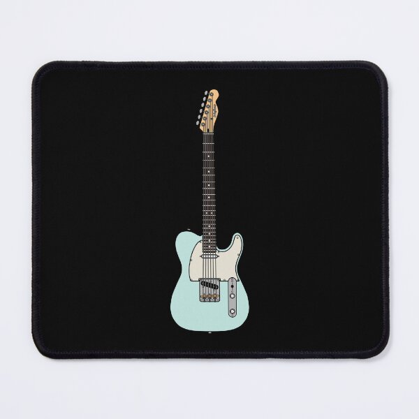 Item preview, Coloured Telecaster (Light Blue) - White Pickguard and Rosewood Fretboard designed and sold by halveflower.