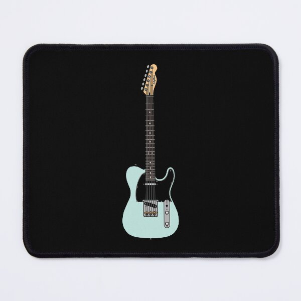 Item preview, Coloured Telecaster (Light Blue) - Black Pickguard and Rosewood Fretboard designed and sold by halveflower.