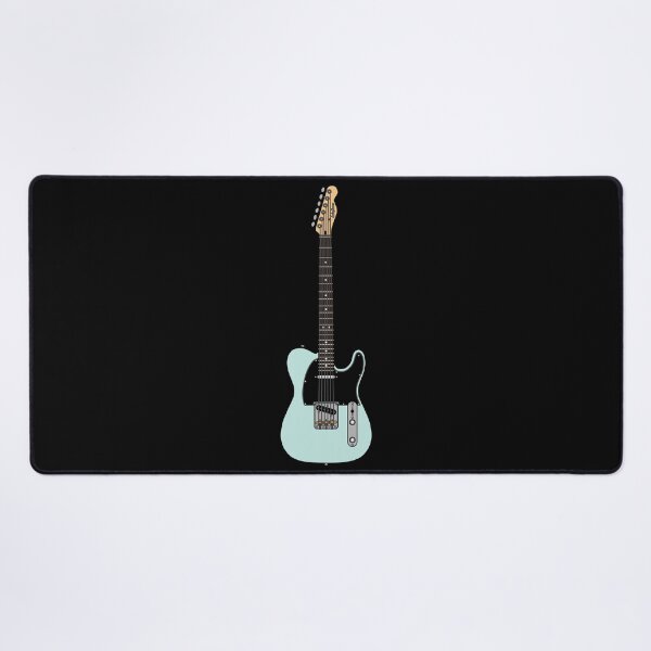 Item preview, Coloured Telecaster (Light Blue) - Black Pickguard and Rosewood Fretboard designed and sold by halveflower.