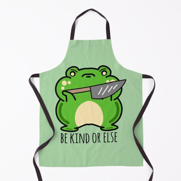 Item preview, Be kind or else funny frog designed and sold by Quacktails.