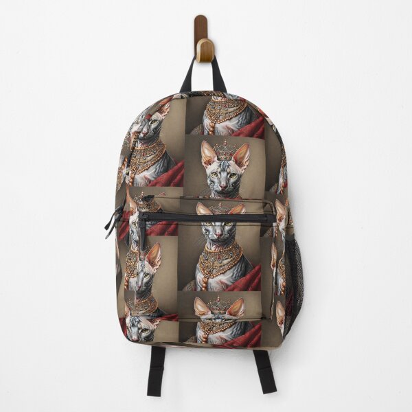 Item preview, Mexican Hairless Cat as Queen; Canadian Sphynx; designed and sold by StickerApe.