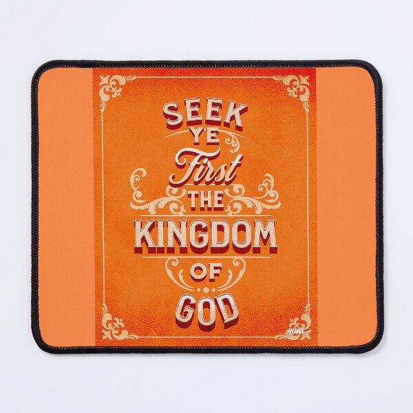 Item preview, Seek Ye First - Orange designed and sold by theL3Studio.