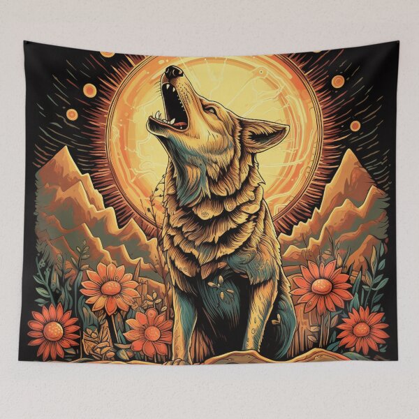 Item preview, Coyote Howling 3 designed and sold by AstroRisq.