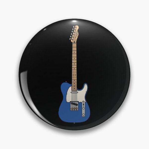 Item preview, Coloured Telecaster (Blue) - White Pickguard and Maple Fretboard designed and sold by halveflower.