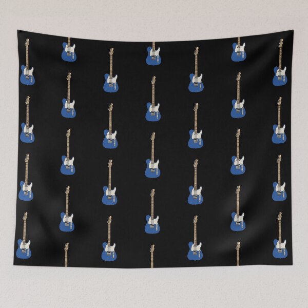 Item preview, Coloured Telecaster (Blue) - White Pickguard and Maple Fretboard designed and sold by halveflower.