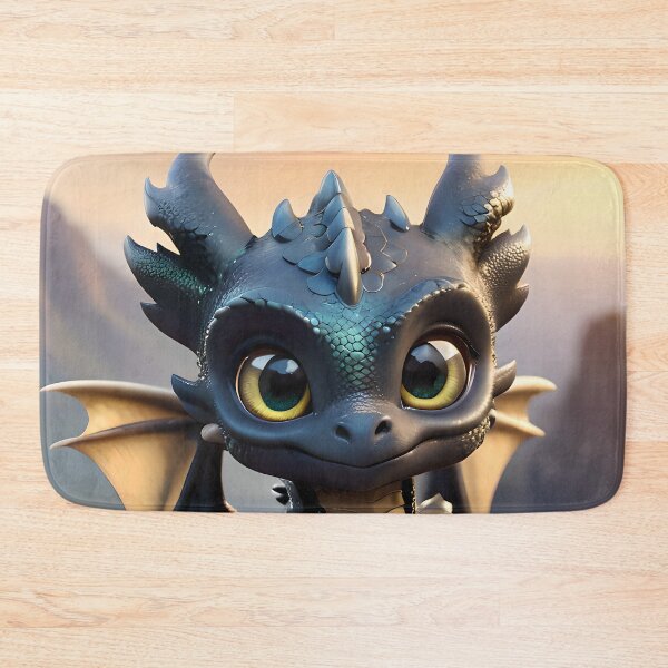 Item preview, Baby black dragon  designed and sold by Awesome Things.