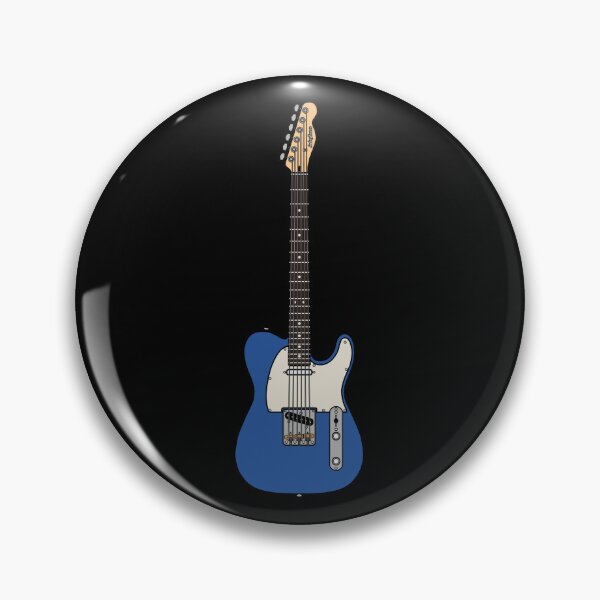 Item preview, Coloured Telecaster (Blue) - White Pickguard and Rosewood Fretboard designed and sold by halveflower.