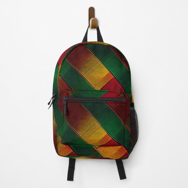 Item preview, Abstract Elegance: Green and Red Checkered Pattern designed and sold by inkArtistryfine.